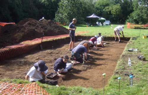 Cookham Priory excavation